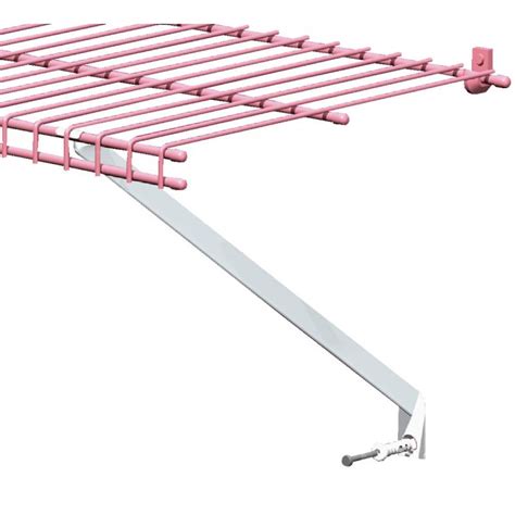 closetmaid 18 metal shelf brackets|12 inch shelving support bracket.